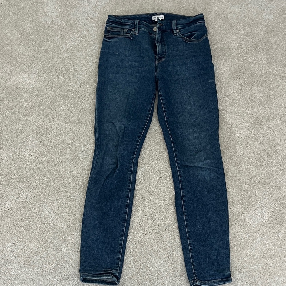 Good American Midnight Blue Skinny Jeans